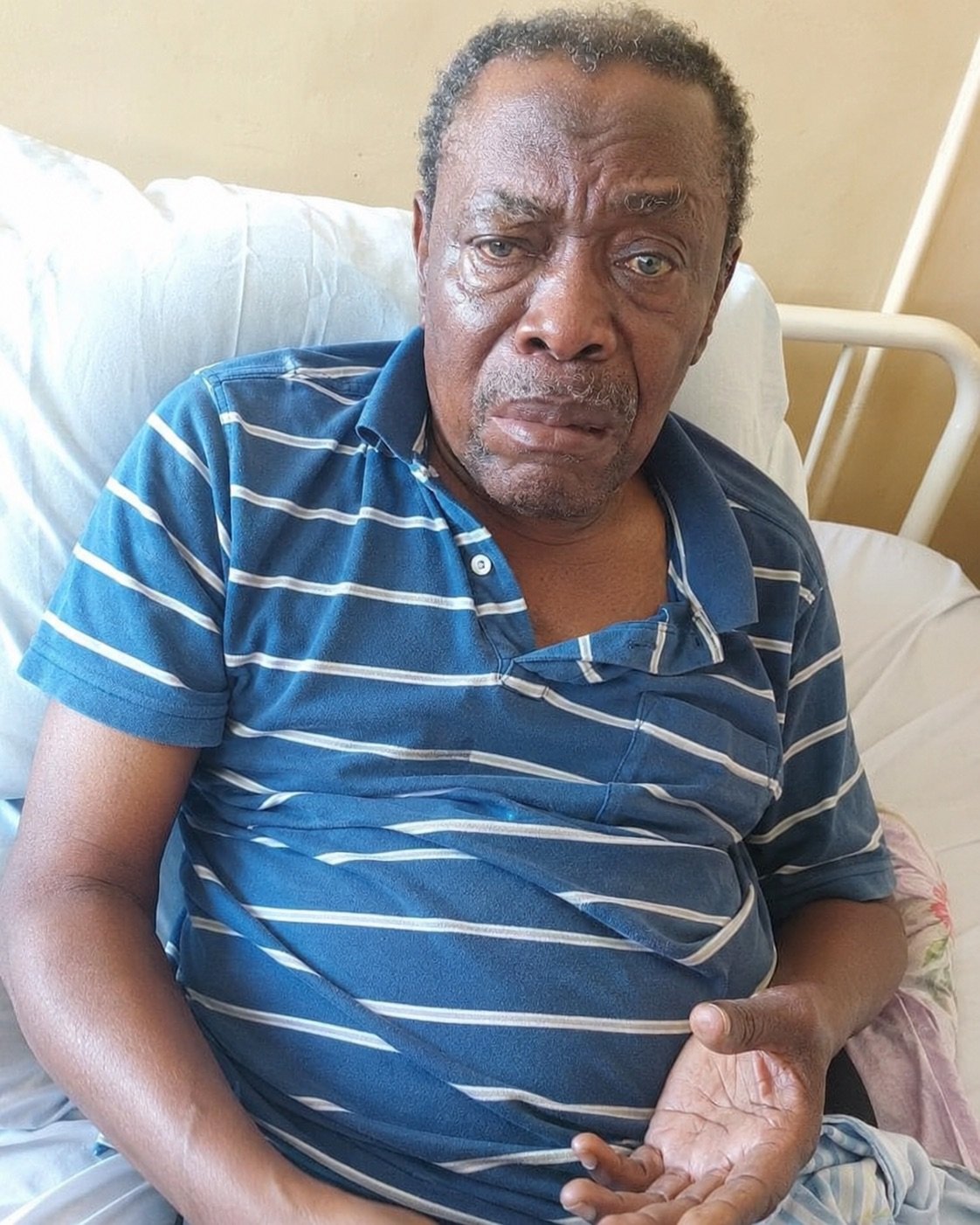 Man suffering from stroke